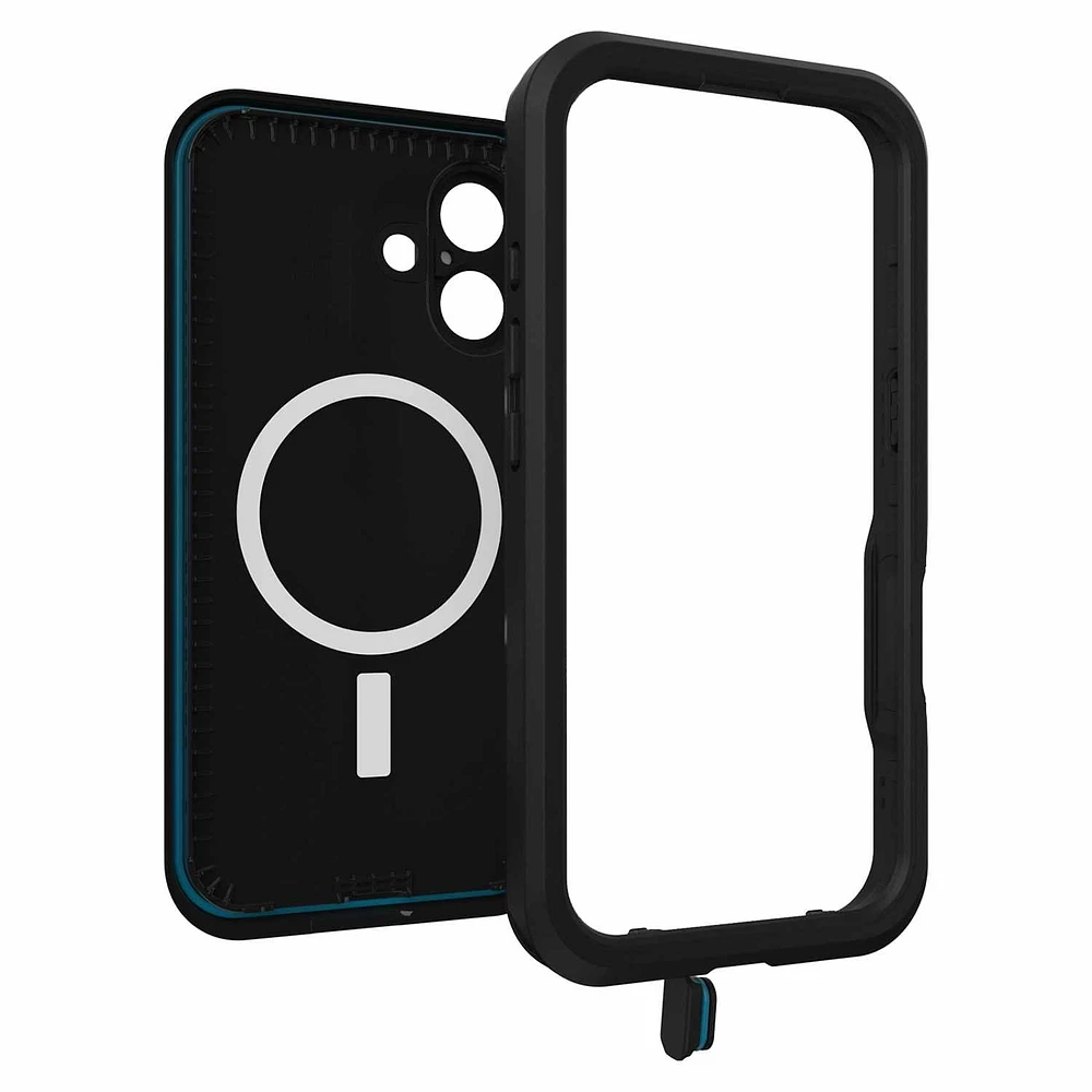 OtterBox Étui Fre MagSafe Waterproof Noir pour iPhone 16