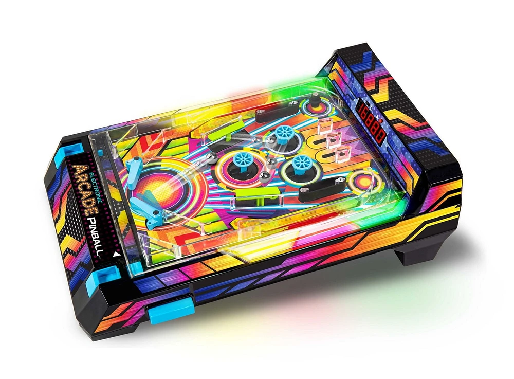ELECTRONIC ARCADE PINBALL Recommandé pour les enfants de 6 ans et plus.