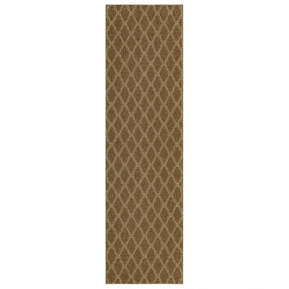 Mohawk Home Prism Praline/Tan Tufted Polyester Area Rug