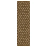 Mohawk Home Prism Praline/Tan Tufted Polyester Area Rug