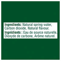 PERRIER Lime Carbonated Natural Spring Water with Natural Flavour, No Calories, No Sweeteners, No Sodium, Can 2.64 L, E-PERRIER PERRIER LIME 8X330ML