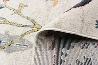 Tapis Lavable ECARPET Boho Chic pour Chambre, Salon, Chambre d'Enfant, Couloir
