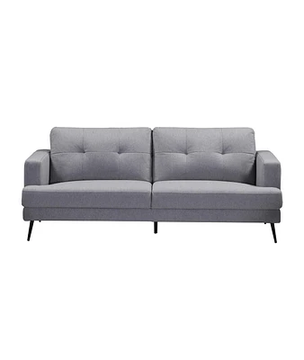 Topline Home Furnishings Sofa in Grey Fabric