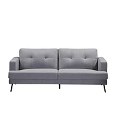 Topline Home Furnishings Sofa in Grey Fabric