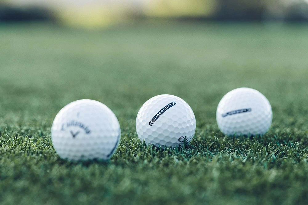 Balles De Golf Supersoft 23 Blanc, Une Douzaine