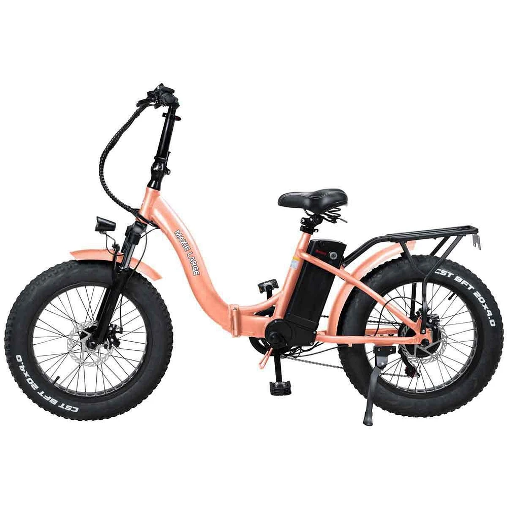 Vélo électrique Daymak Maxie Large 48V Fat Tire - Or Rose
