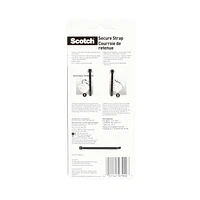 Courroie de fixation 51 mm x 91 cm (2 po x 3 pi) de ScotchMC, noir