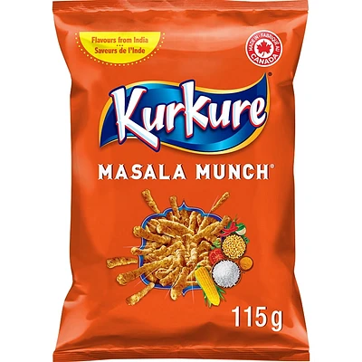 Grignotines aromatisées Kurkure Masala Munch KURKURE MASALA MUNCH