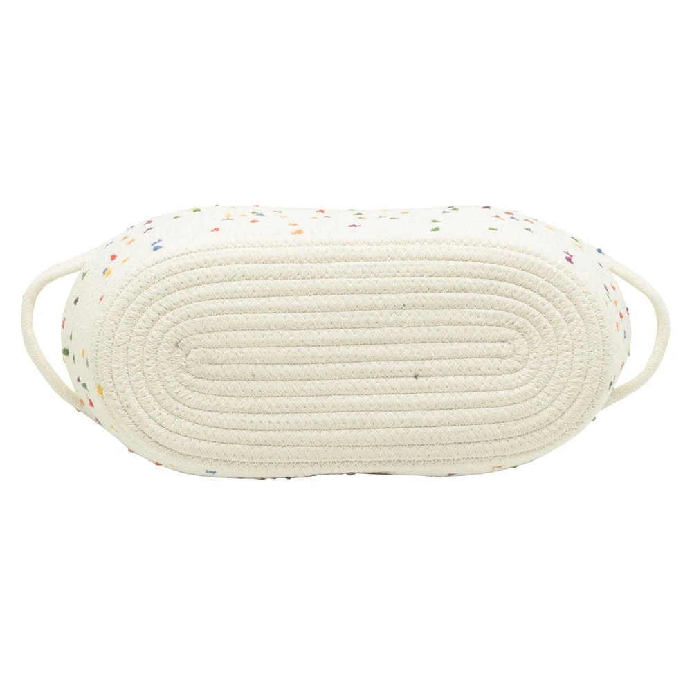 Zenna Home Cotton Rope Storage Basket