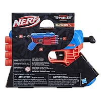Nerf Alpha Strike, blaster Claw QS-4, inclut 4 fléchettes en mousse Nerf Elite officielles, facile à utiliser À partir de 8 ans