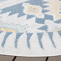 SAFAVIEH Sarasota Giovanni Tapis Intérieur/Extérieur Aztèque