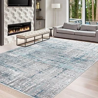 Tapis ECARPET Lucca Gris 5'3" x 7'3"