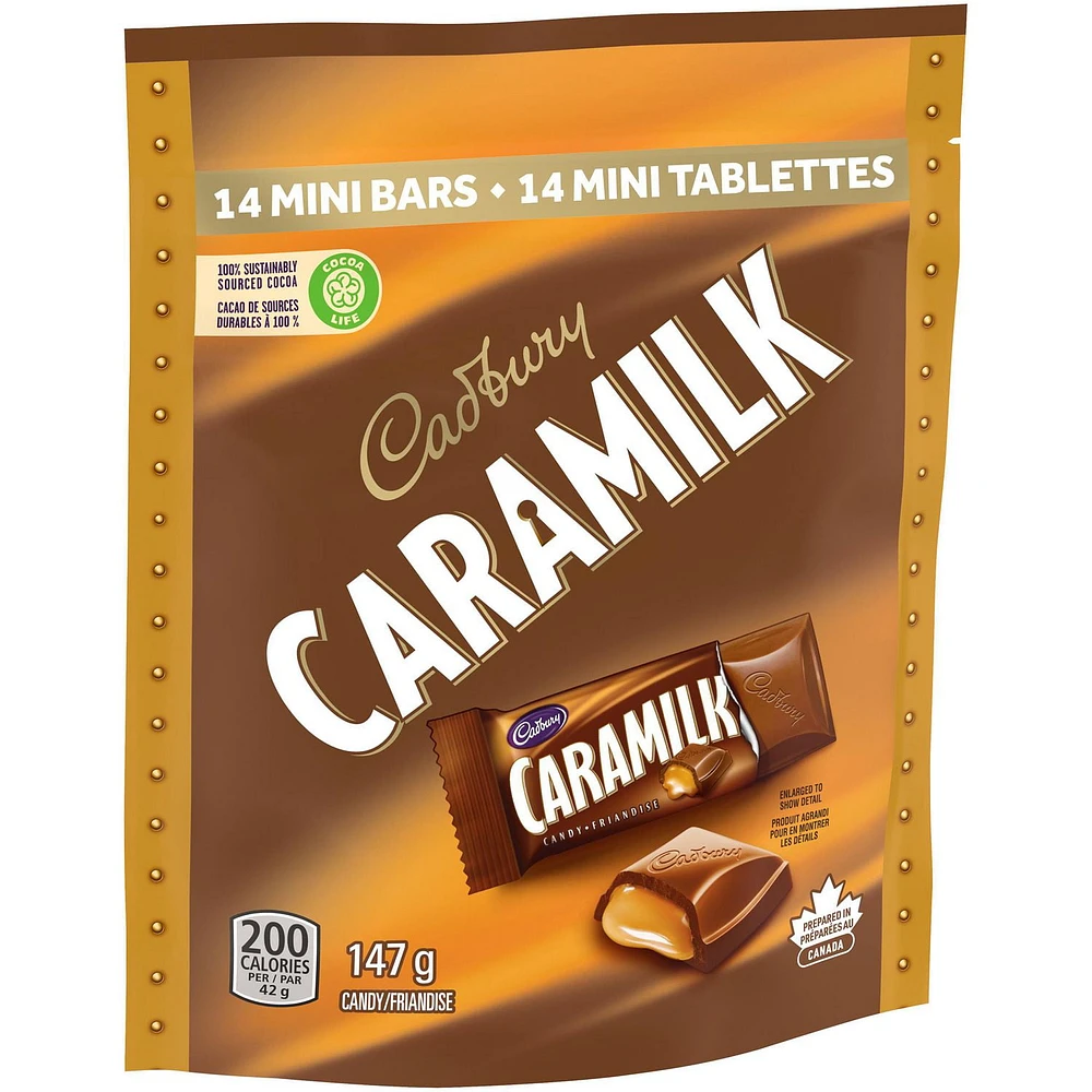 Caramilk Mini Chocolatey Candy Bars, 147 g