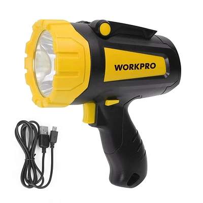 WorkPro 300-Lumen Rechargeable Lithium-Ion LED Spotlight, Work Light