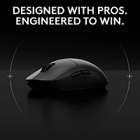 Logitech PRO 2 LIGHTSPEED Wireless Ambidextrous 44K DPI Sendor Gaming Mouse