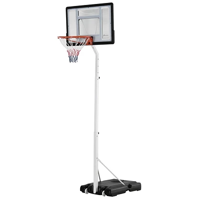 Soozier Support mobile de basket-ball Cerceau de basket-ball avec hauteur réglable