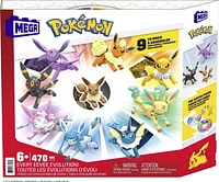 MEGA Pokémon Coffret Évolutions épiques d’Évoli - 470 Pieces