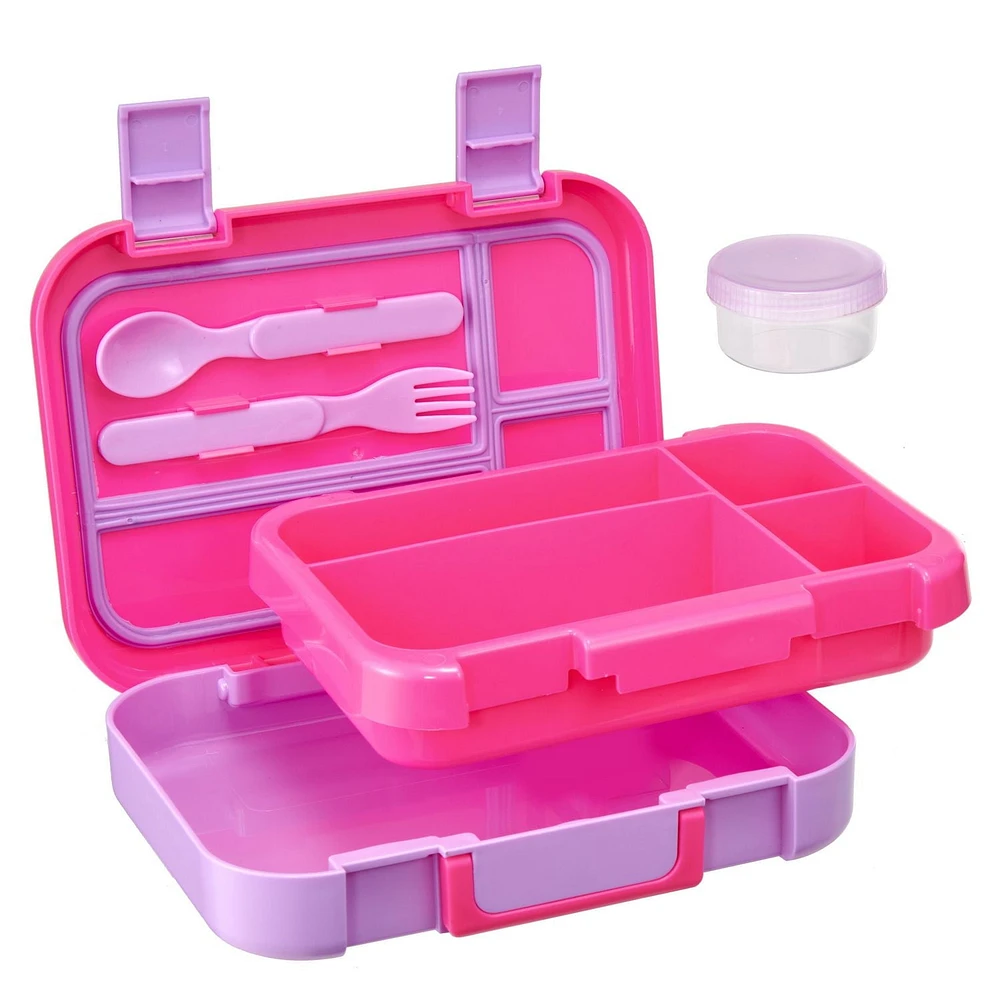 Mainstays Kids Bento Lunch Box, Mainstays Carrying Lunch Box
