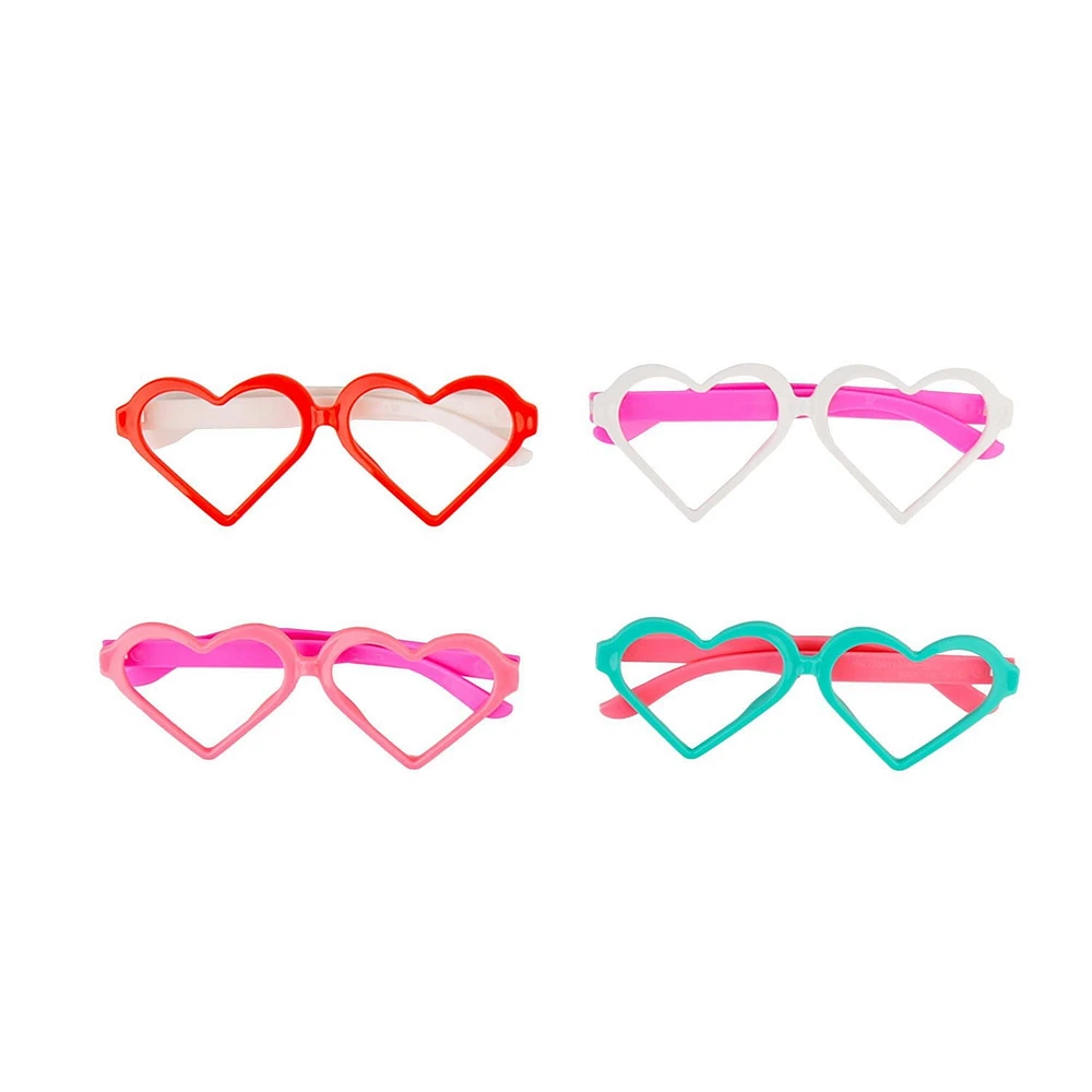 4 HEART GLASSES