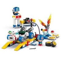 LEGO Super Mario: Mario Kart Toad's Garage - Nintendo Toy Building Set for Kids, Boys & Girls, Ages 8+ - Collectible Mario Kart Toy for Fans with 2 Blue Toad Figures - Gift Idea for Birthdays - 72035