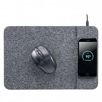 Tapis de souris sans fil Allsop PowerTrack Qi - Gris