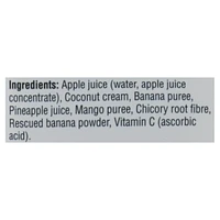 Smoothie aux fruits Happy Planet à la noix de coco et ananas