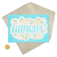 Hallmark Baby Shower Card for Baby Boy (Miracle of Love)