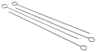 Ensemble de brochette en métal de 12 po de MainstaysMC Ensemble de brochette de 12 po