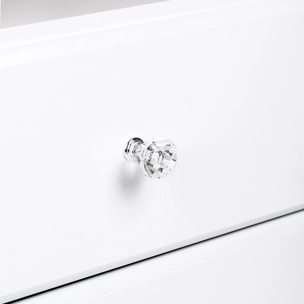 Prepac Table de chevet Astrid - deux tiroirs