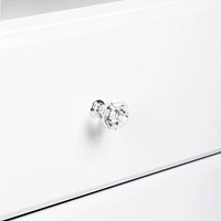 Prepac Table de chevet Astrid - deux tiroirs