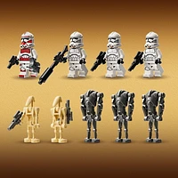 LEGO Star Wars Clone Trooper & Battle Droid Battle Pack 75372 Ensemble de construction (215 pièces) Comprend 215 pièces, 7+ ans
