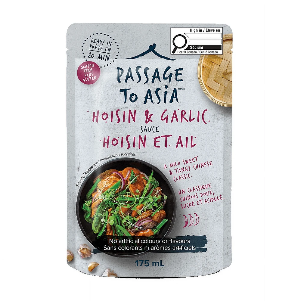 Passage To Asia Sauce - Hoisin and Garlic (175ml), Delicious & authentic Chinese stir-fry in 20 minutes