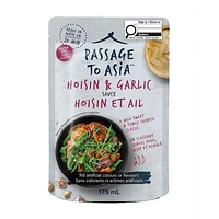 Passage To Asia Sauce - Hoisin and Garlic (175ml), Delicious & authentic Chinese stir-fry in 20 minutes