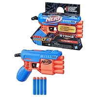 Nerf Alpha Strike, blaster Claw QS-4, inclut 4 fléchettes en mousse Nerf Elite officielles, facile à utiliser À partir de 8 ans