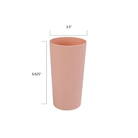 Gobelet rond en polypropylène rose blush Mainstays 27oz 1pc