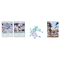 Bakugan Geogan, Hyenix, Geogan Rising, Figurine articulée et cartes à collectionner