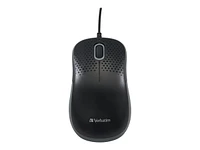 Verbatim Silent Corded Optical Mouse - Black 99790