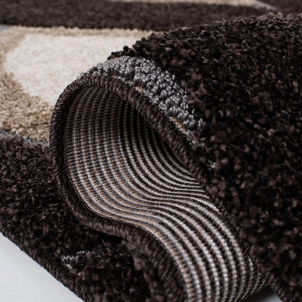 Safavieh  Florida Declan Tapis Géométrique Shag