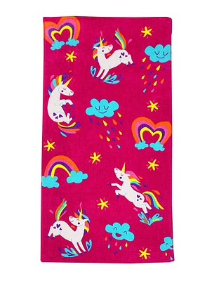 MAINSTAYS SERVIETTE DE PLAGE -- Licorne