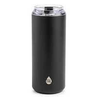 TAL Stainless Steel Tall Boy Tumbler 18 fl oz, Black, Water Bottle