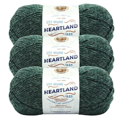 Lion Brand Yarn Heartland Yarn 3Pack