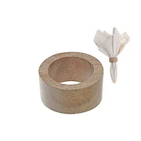 Anneau De Serviette En Bois - Ensemble De 6