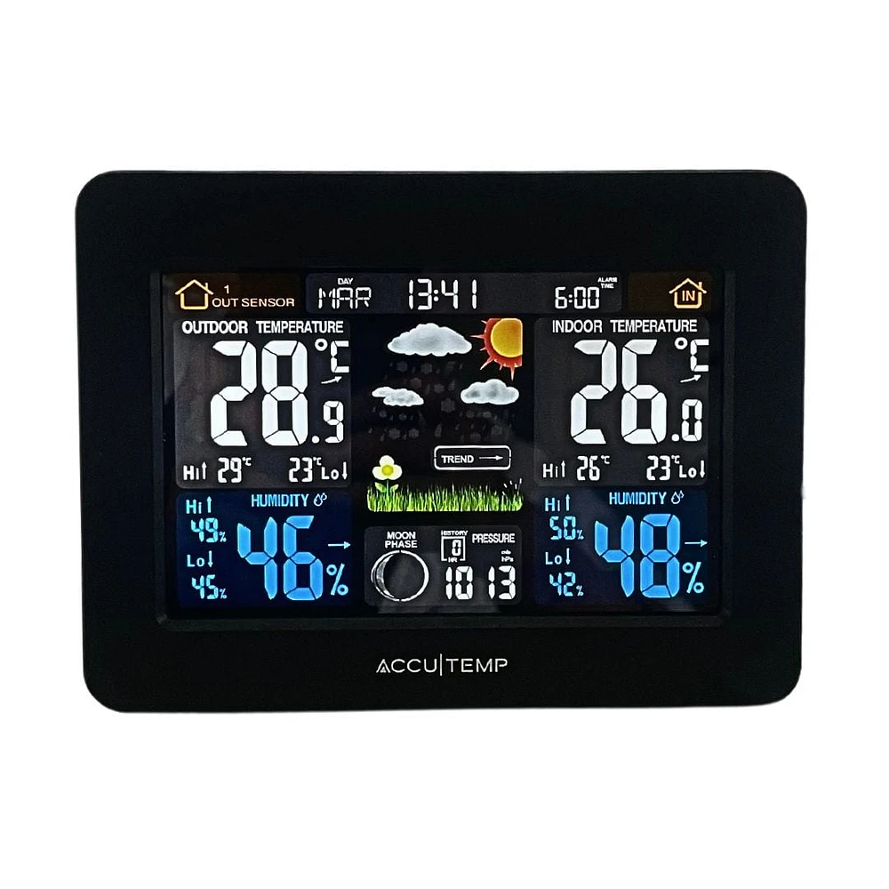 Wireless Forecast Station, Colour Display