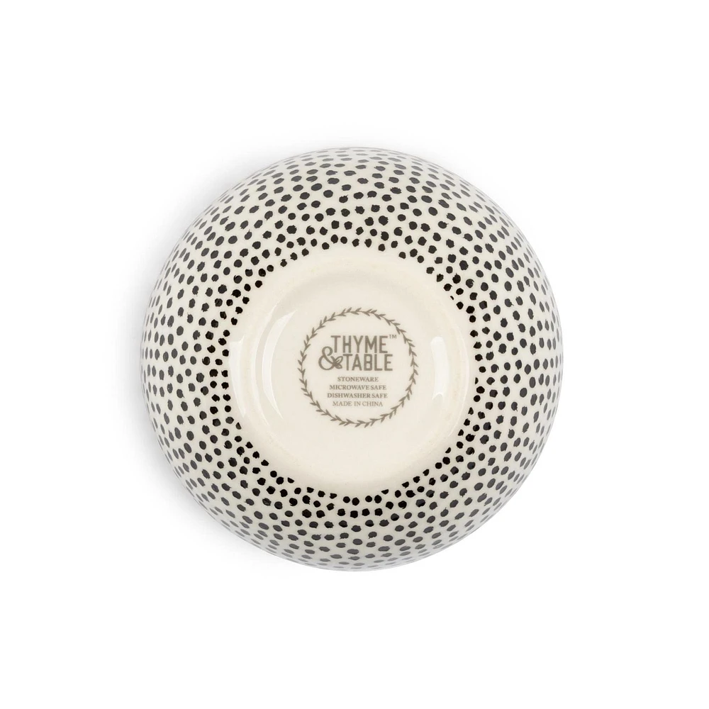 Thyme & Table Dot Snack Bowl