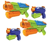 Adventure Force Paquet de 4 Aqua Squad Water Blaster Value Set