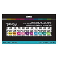 Momenta Inc Brea Reese 12 Piece 12mL Acrylic Paint Set: Brights
