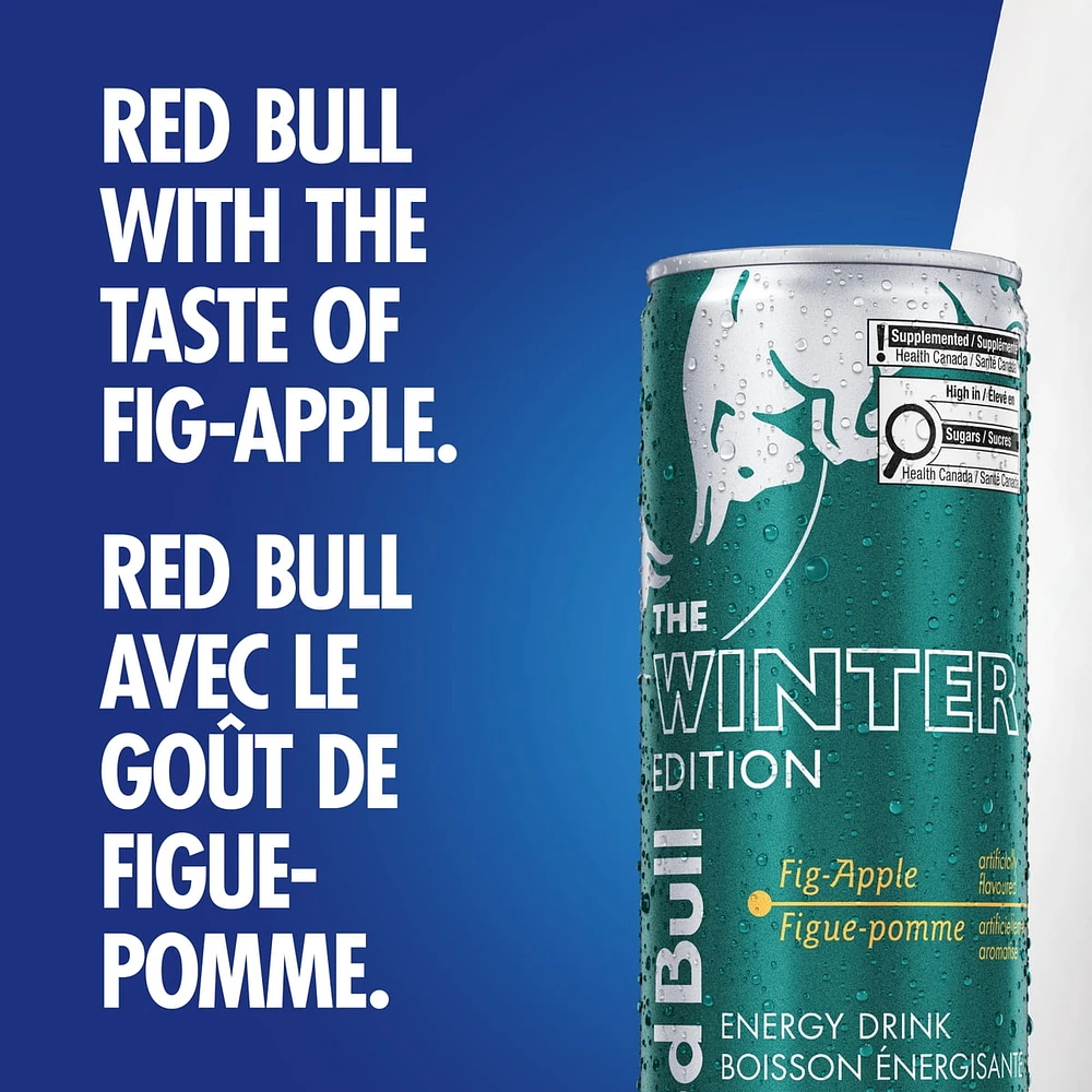 Red Bull Energy Drink, Fig Apple