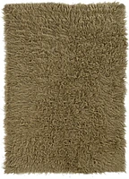 Tapis d'appoint Nouveau Flokati 1400 gr de 2' 4" x 4' 8", Champignon