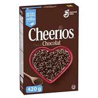 Chocolate Cheerios Breakfast Cereal, Whole Grains, 420 g, 420 g