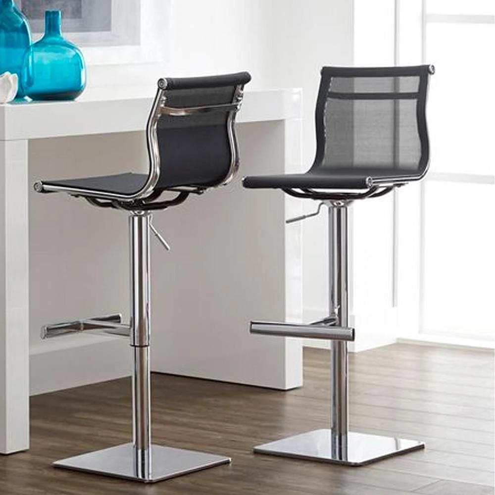Heavenly Collection Tabouret Réglable en Maille
